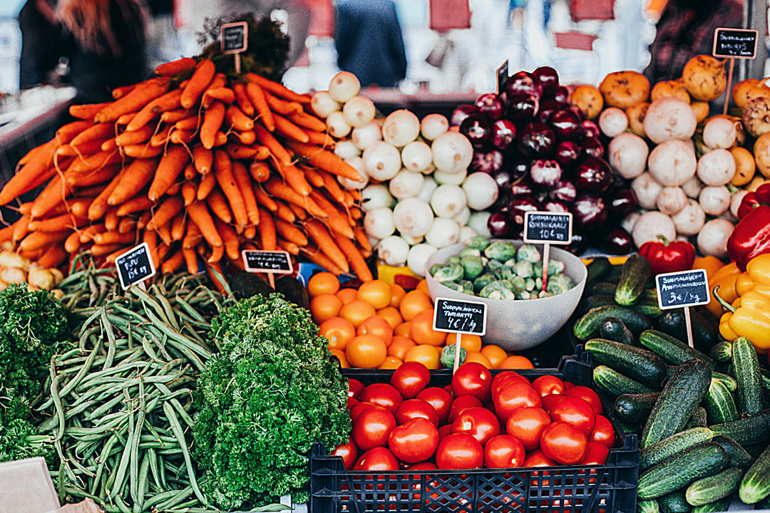 various vegetables